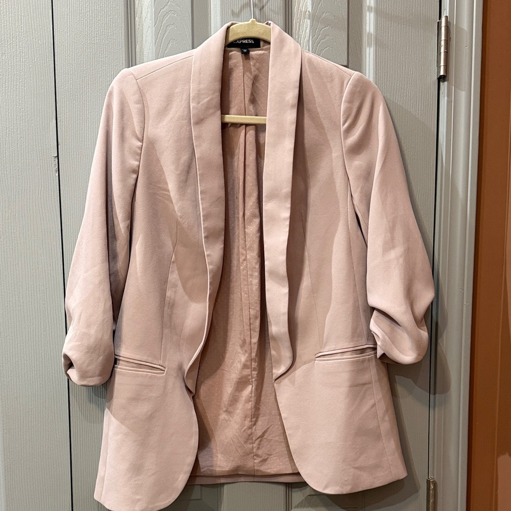 Express Light Pink Women's Blazer (XS)